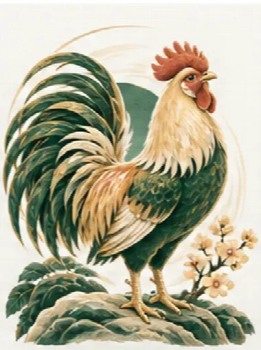 Minh họa tuổi Dậu - Gà