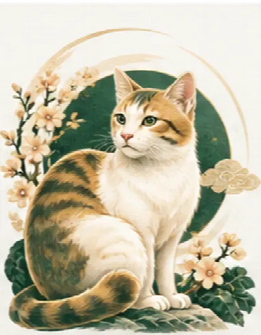 Minh họa tuổi Mão - Mèo